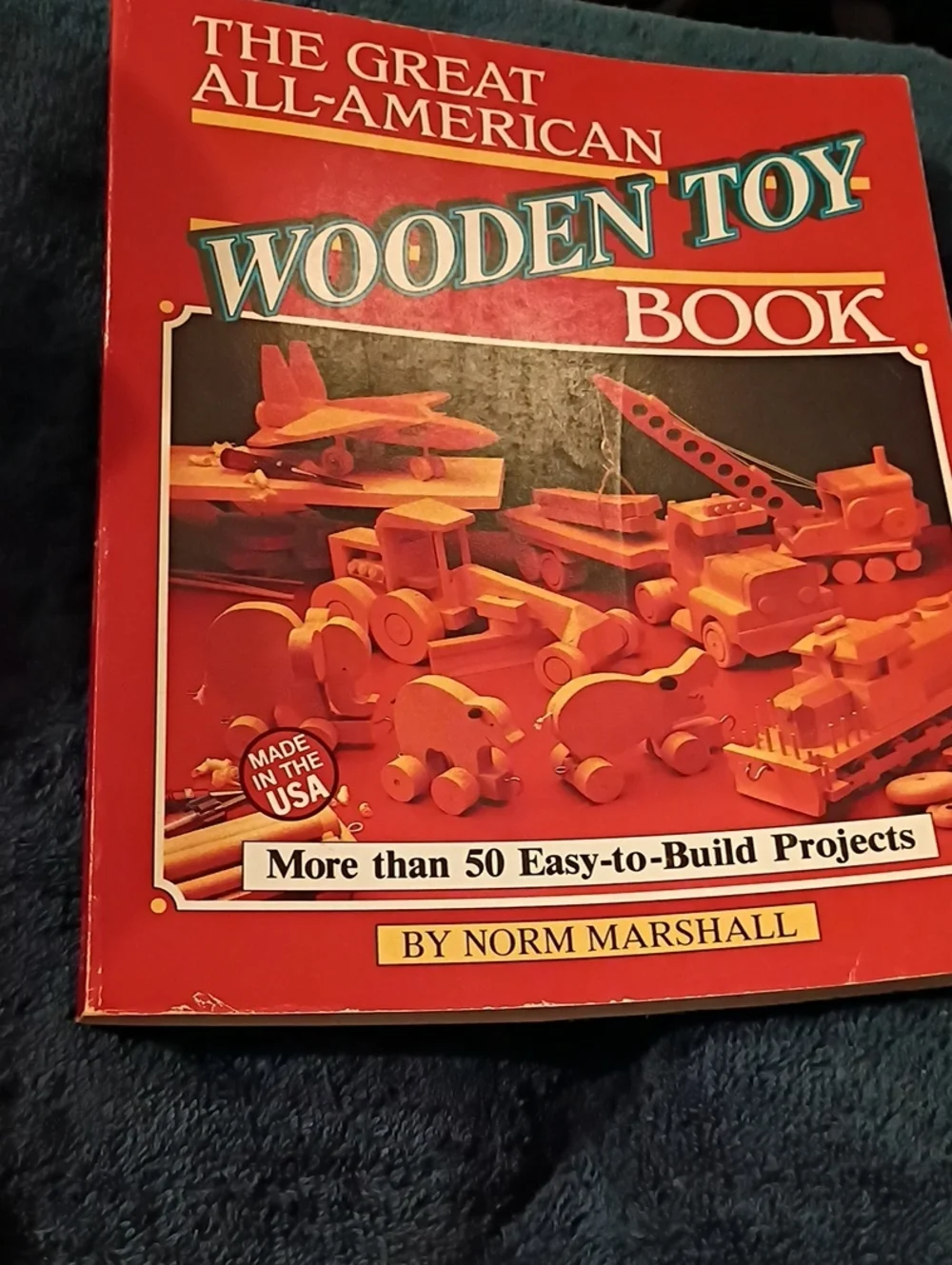 Wooden Toy Book by Norm Marshall - Red